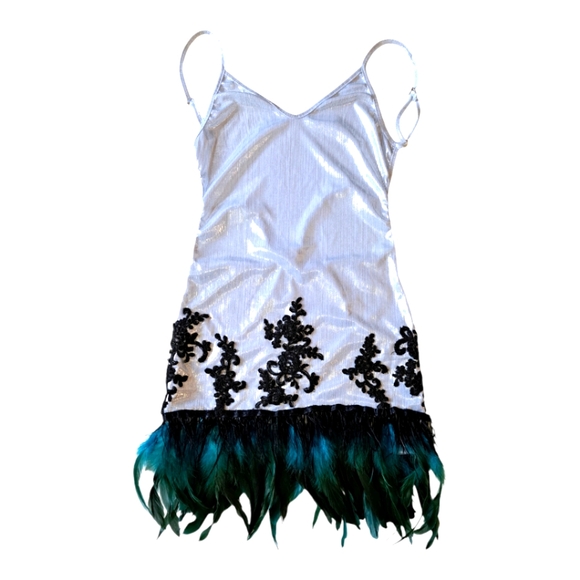 Handmade Ostrich Feather Dress! Made with ♥️♥️♥️ - Picture 8 of 8